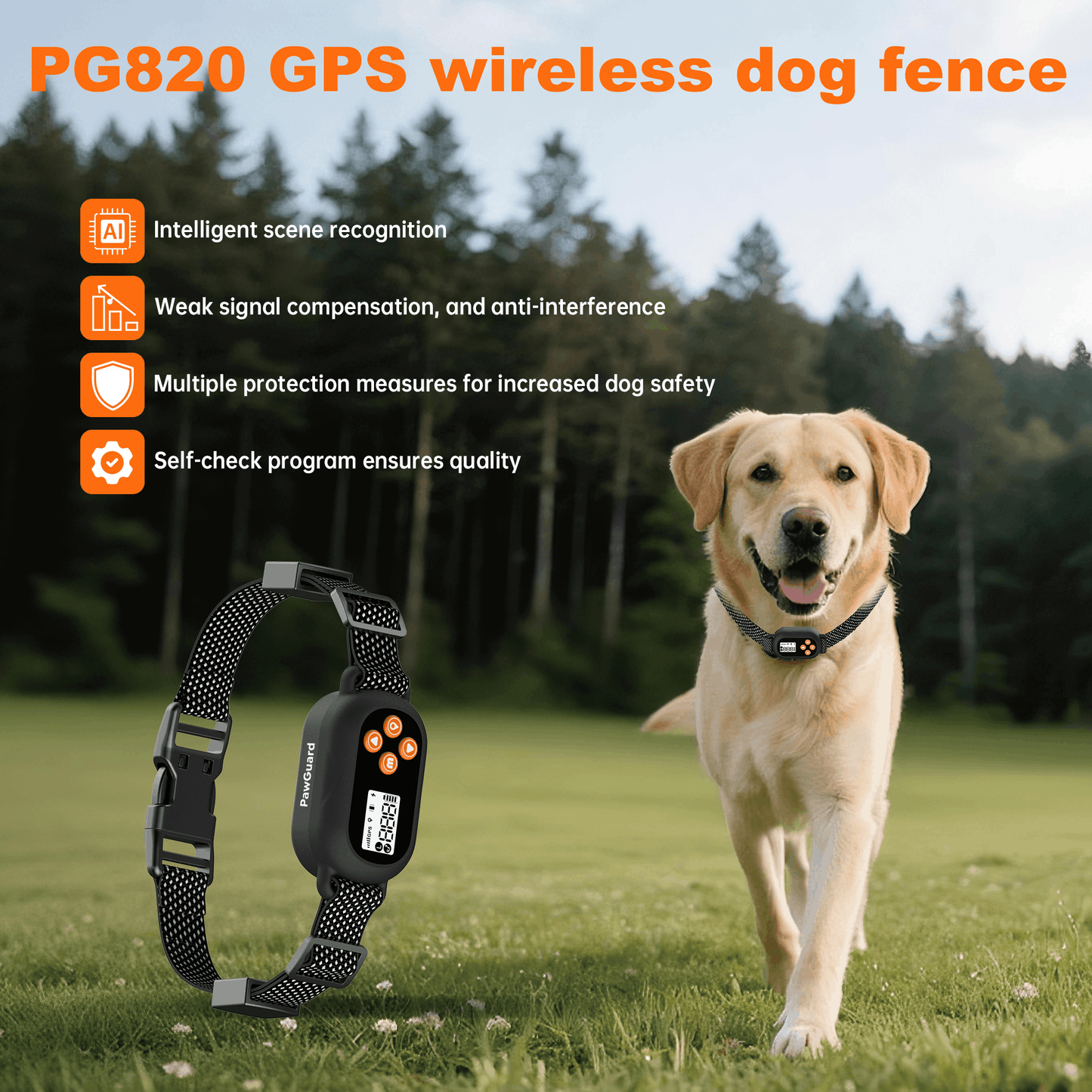PawGuard 820 GPS Wireless Dog Fence