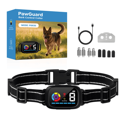 PawGuard Bark Control Collar PG630 Adjustable & Safe Anti-Bark Solution
