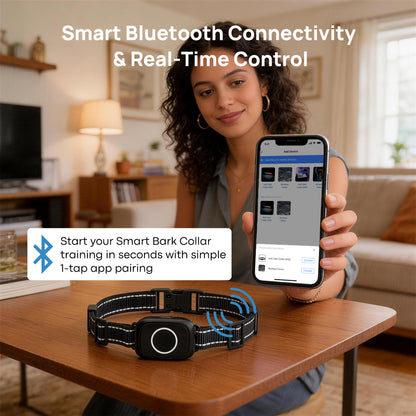 PawGuard PG900 Smart Anti-Bark Collar with App