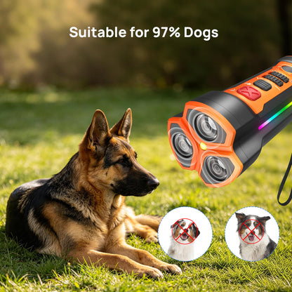 PawGuard UB122 Ultrasonic Bark Control – 3-in-1 Anti-Bark, Flashlight & Laser