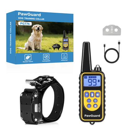 PawGuard Dog Training  Collar T776 Rechargeable, Long range